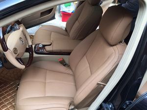 奔驰S500真皮座椅更换-座椅+门板+方向盘